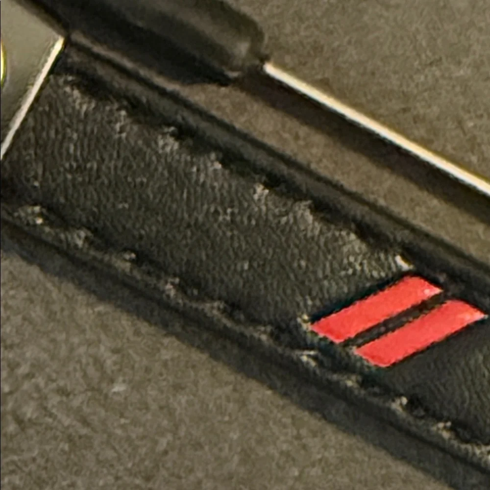 Black and Red Keychain Accessory